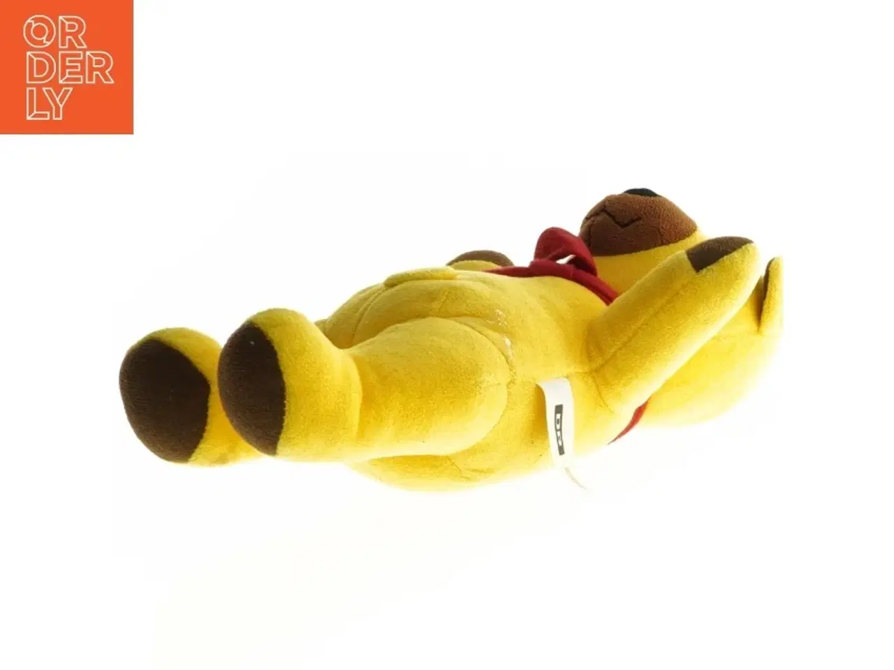 Billede 4 - Gul Plysbamse fra DR (str. 26 x 18 cm)