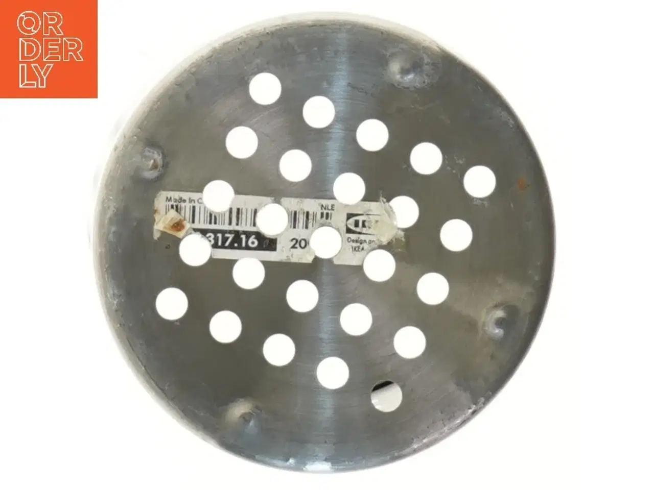 Billede 3 - Bestikholder i rustfrit stål fra IKEA (str. Ø 12,5 cm højde 18 cm)