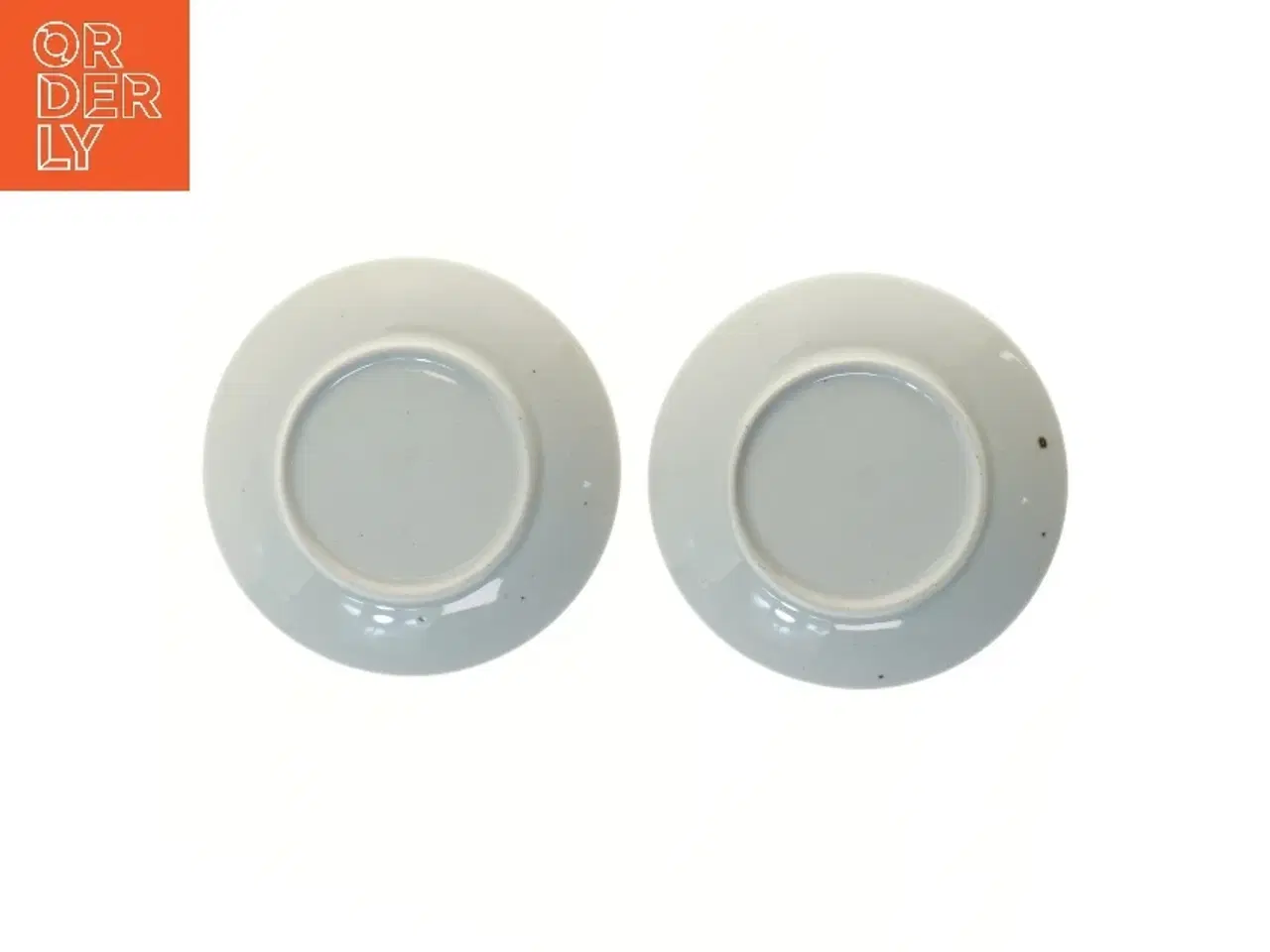 Billede 2 - Små tallerkener/ porcelænsunderkopper (str. Ø 15,5 cm)