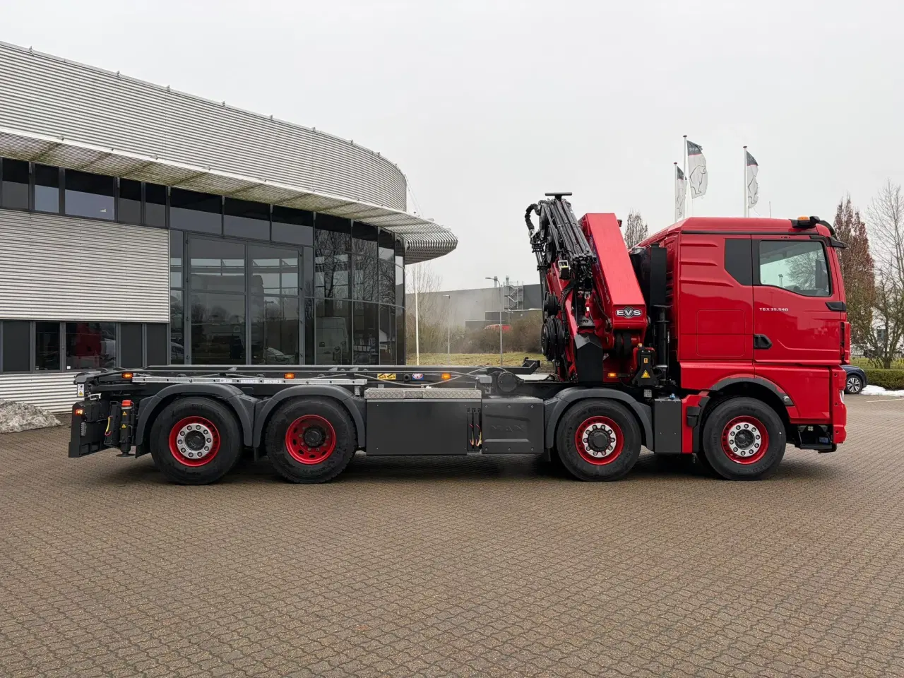 Billede 9 - MAN TGX 35.540 8X2H-6 BL CH, Hejs-kran