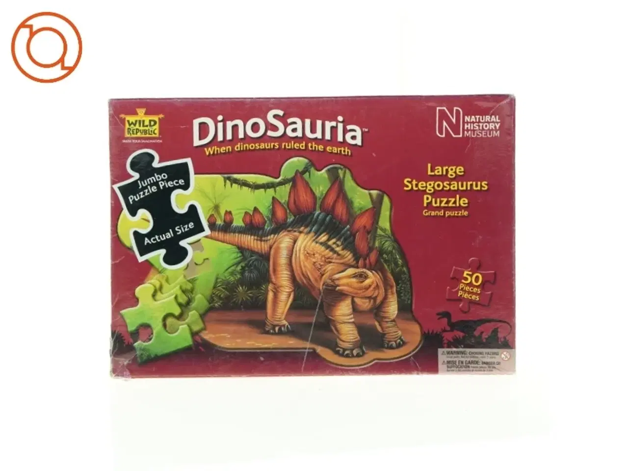 Billede 1 - Stegosaurus puslespil fra Wild Republic
