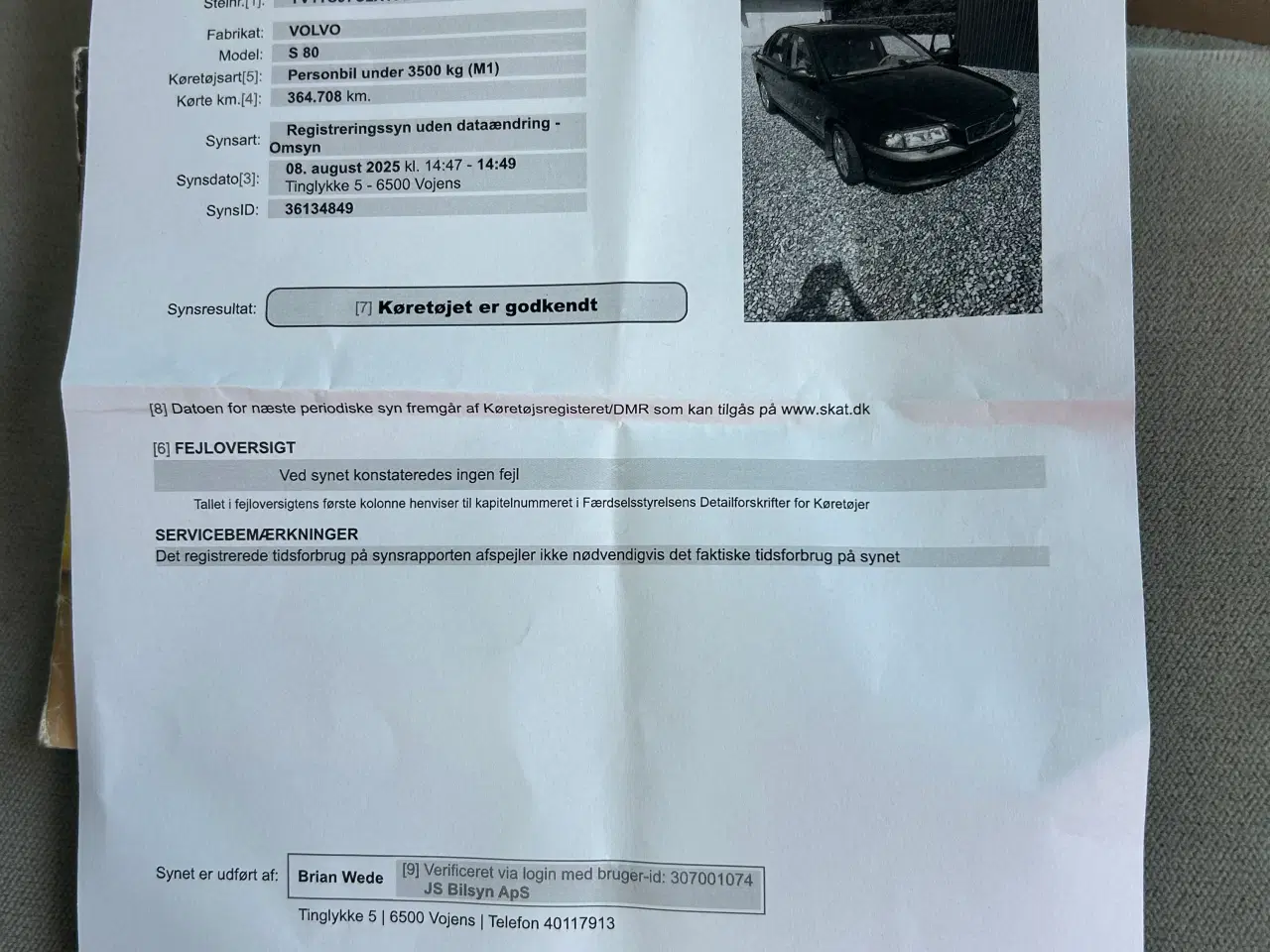 Billede 13 - Flot klassiker Volvo S80 