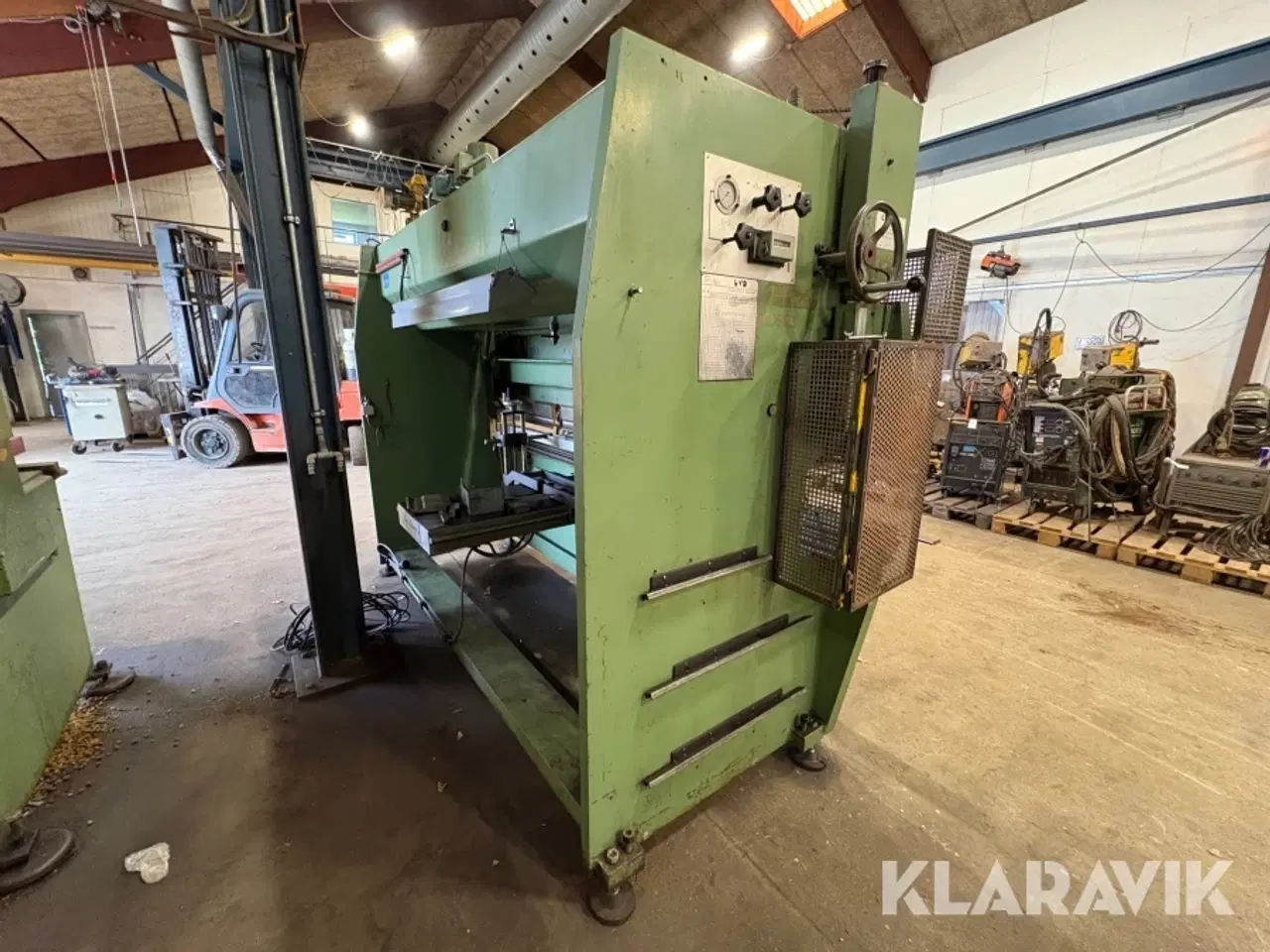 Billede 4 - Hydraulisk pladebukker LVD PP 50/25-30