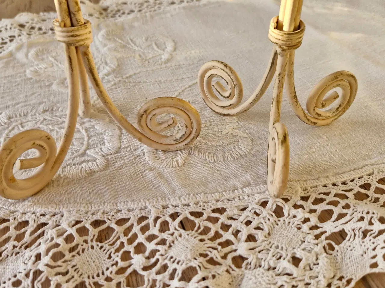 Billede 2 - Lysestager Fransk landstil 