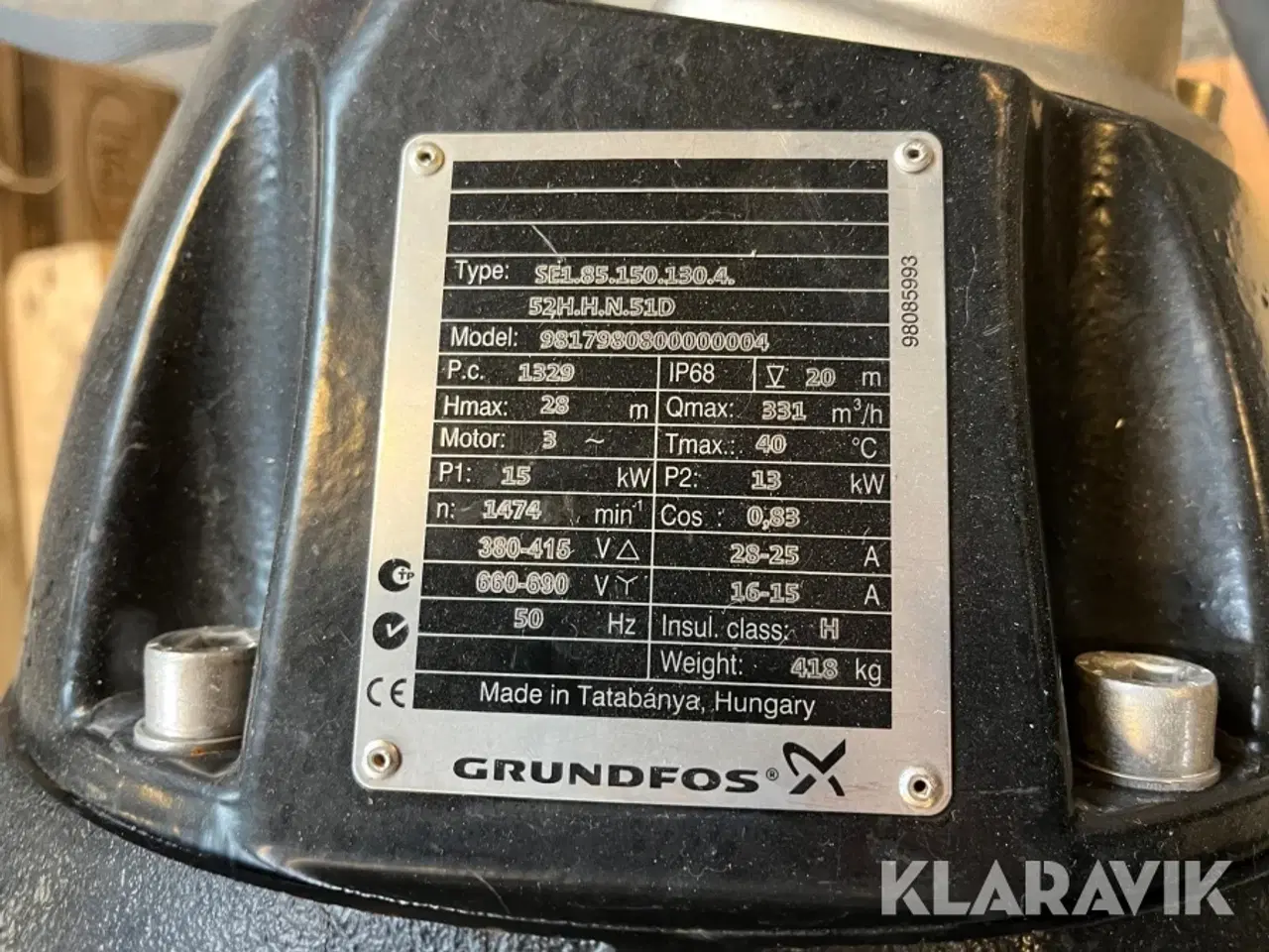 Billede 5 - Pumpe Grundfos