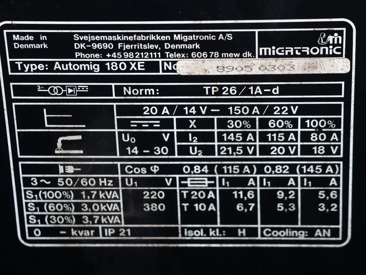 Billede 4 - Migatronic Automig 180XE Co2 svejser m/flaske