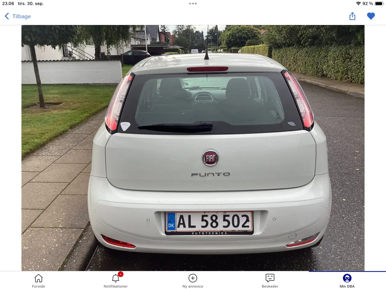 Billede 3 - 2014 Fiat Punto 1,3MJT med partikelfilter