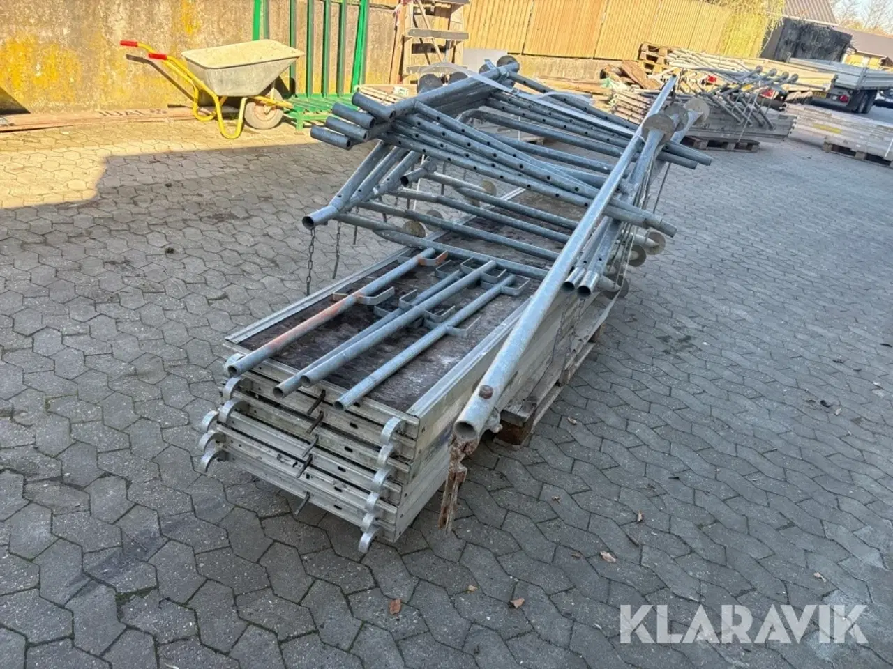 Billede 3 - Stillads Jumbo Stillads - 4 bukke, 6 plader