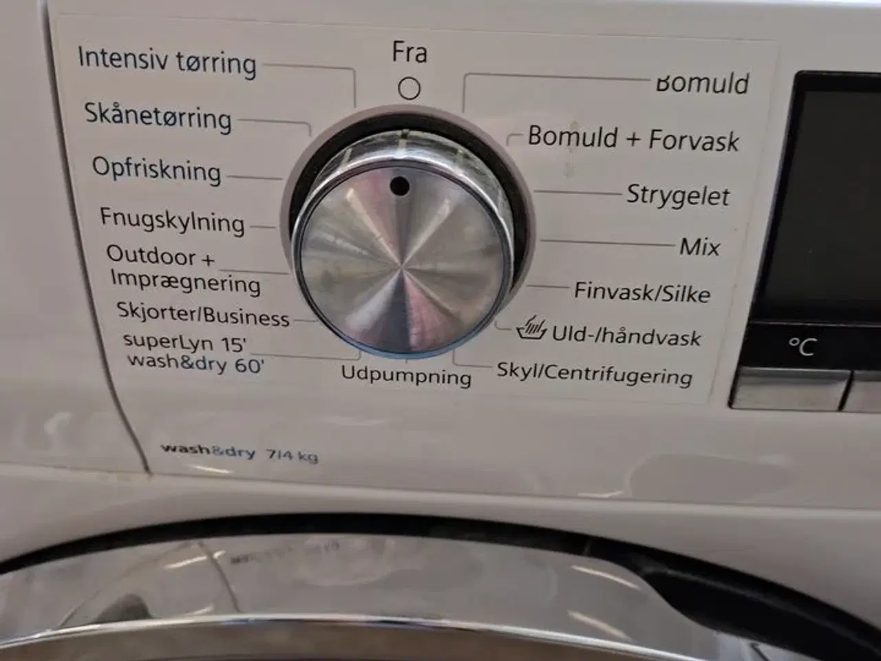 Billede 3 - Kombineret vaskemaskine og tørretumbler, brugt SIEMENS