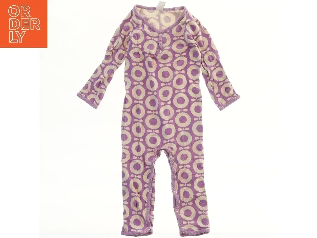 Billede 2 - Heldragt med cirkelmønster (str. 80)