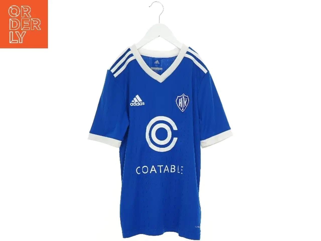 Billede 2 - HIK Fodbold t-shirt "Kolenda" fra Adidas (str. 164 cm)