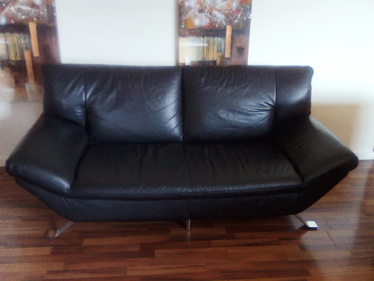 Billede 2 - Lædersofa