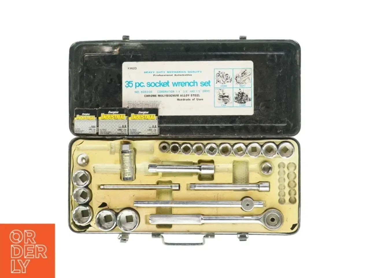 Billede 1 - 35 pc. socket wrench set fra Kinzo (str. LBH:44x18x5cm)