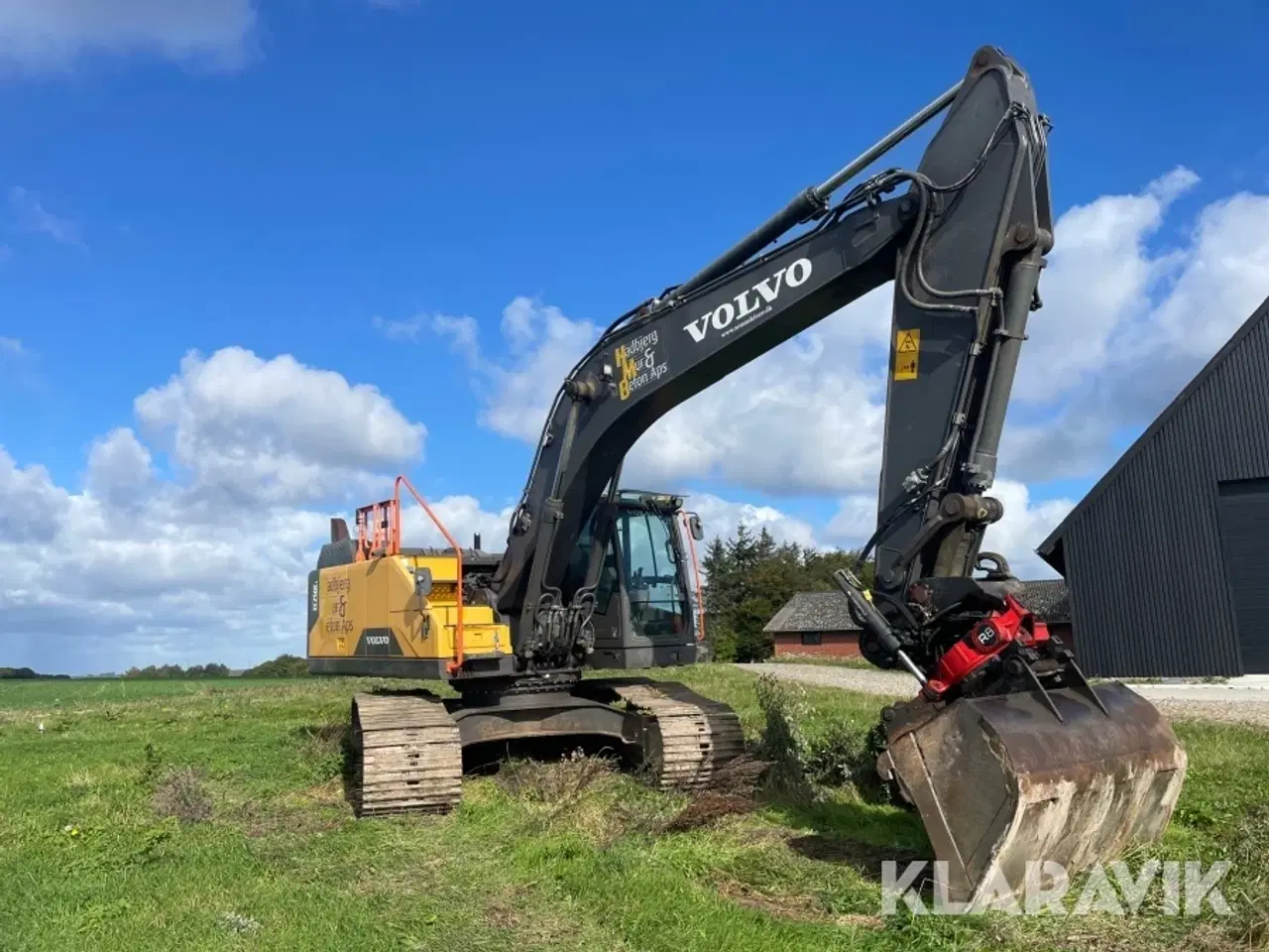 Billede 3 - Gravemaskine Volvo EC250E med 3D gravesystem