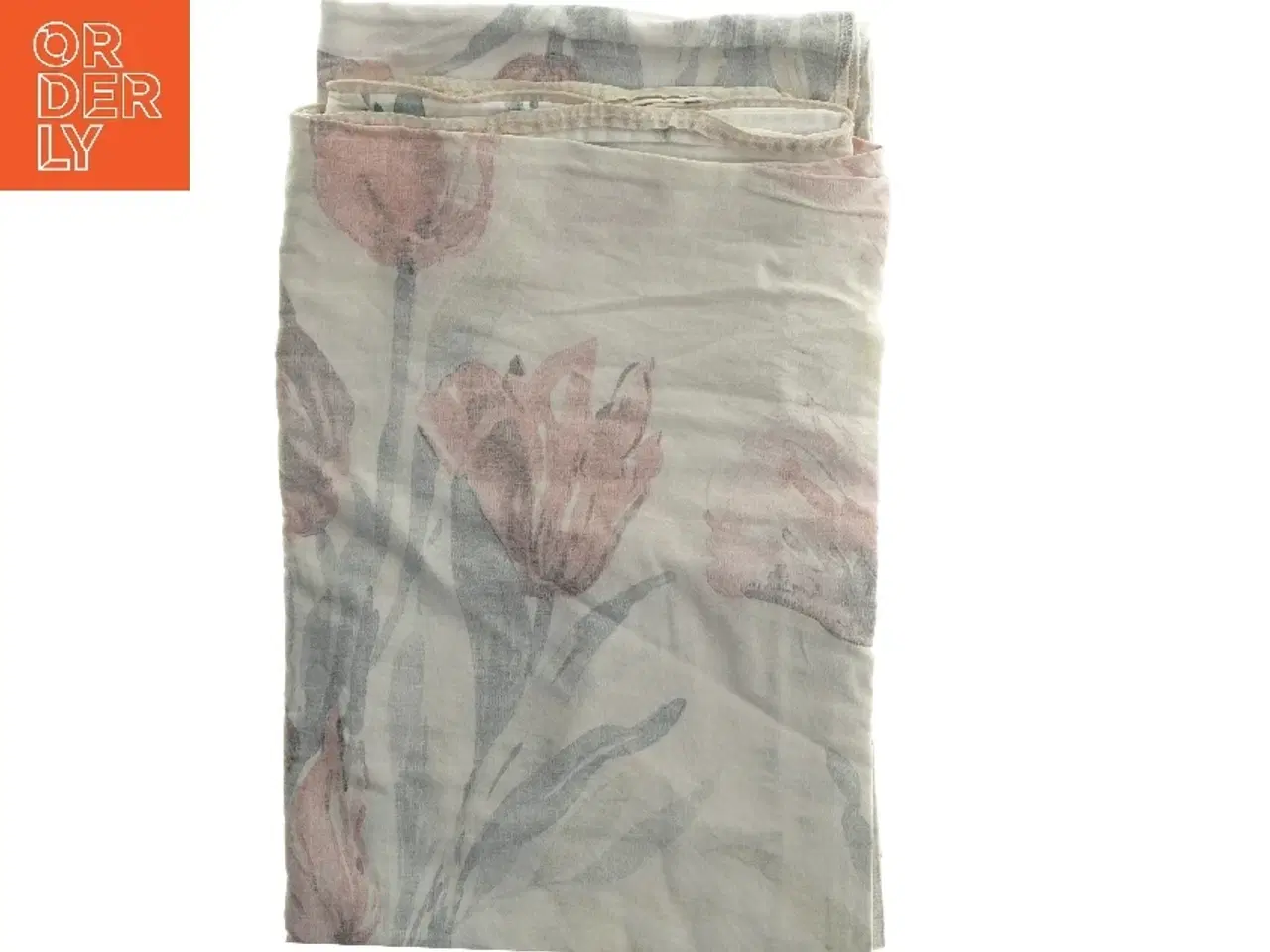 Billede 2 - Sengelinned med blomsterprint (str. 212x142 cm)