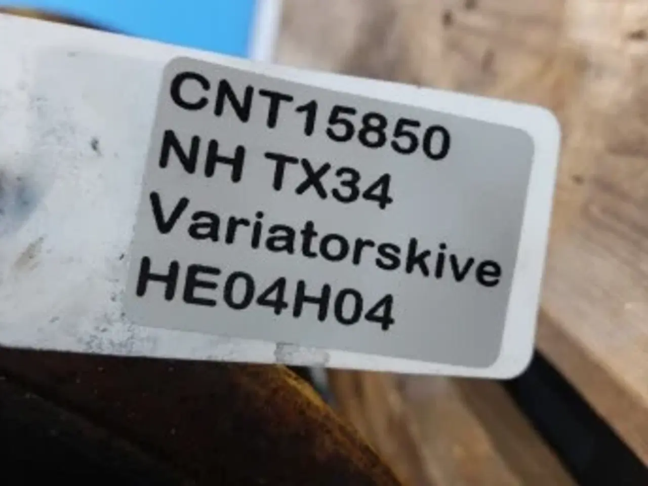 Billede 24 - New Holland TX34 Variatorskive 80441277