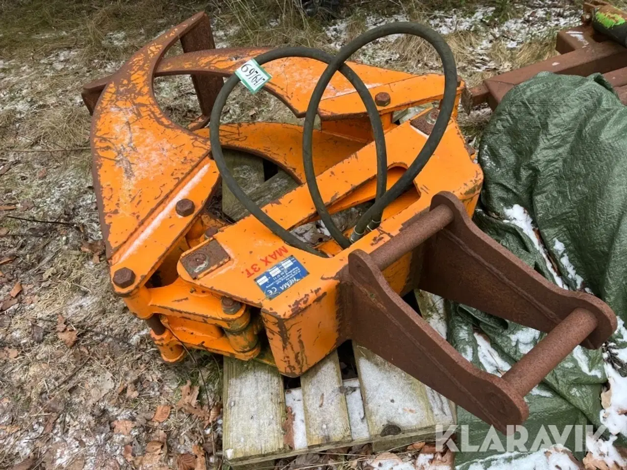 Billede 3 - Tang HEMA 3 Tons - Hydrema skifte