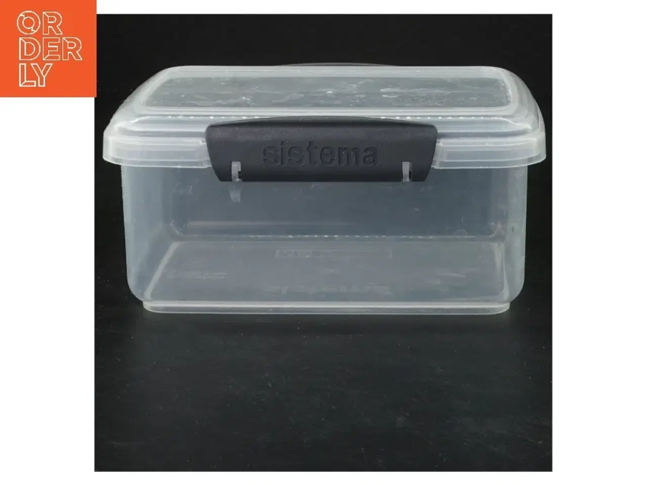 Billede 1 - Plastboks med låg fra Sistema (str. 17x11x8 cm)