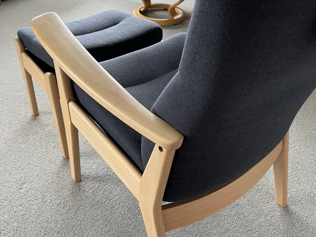 Billede 3 - Som ny, Farstrup lænestol / otiumstole model Plus 