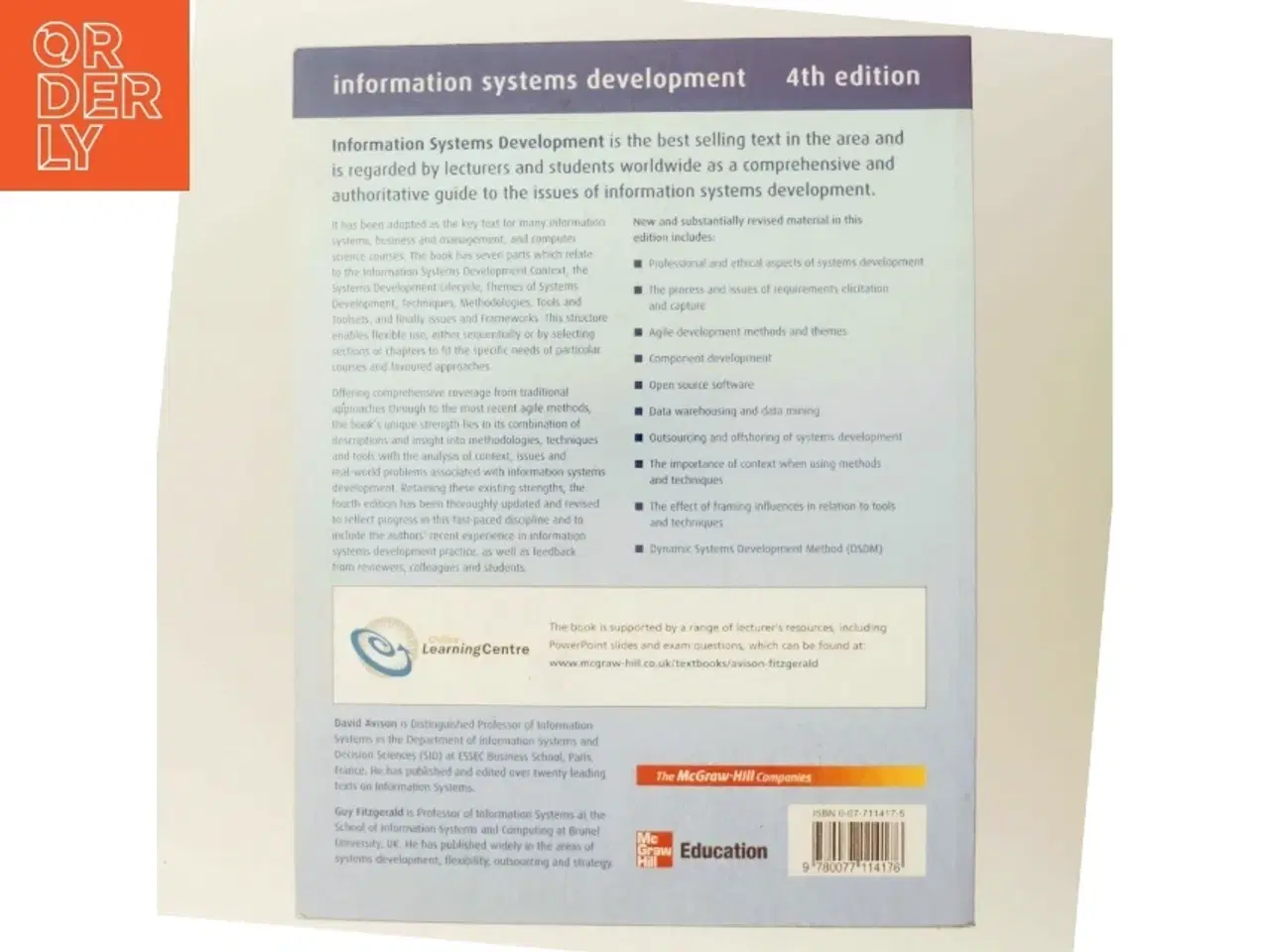 Billede 3 - Information systems development : methodologies, technigues & tools af David Avison (Bog)