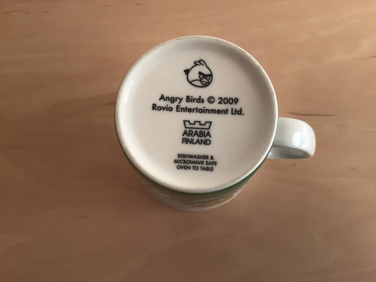 Billede 3 - Nyt Arabia Finland Angry Bird red krus 0,4L.