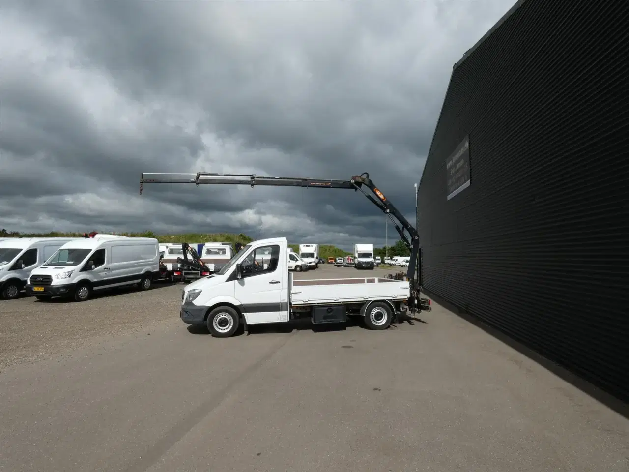 Billede 3 - Mercedes-Benz Sprinter 316 2,1 CDI KRANBIL 163HK Ladv./Chas. Man.