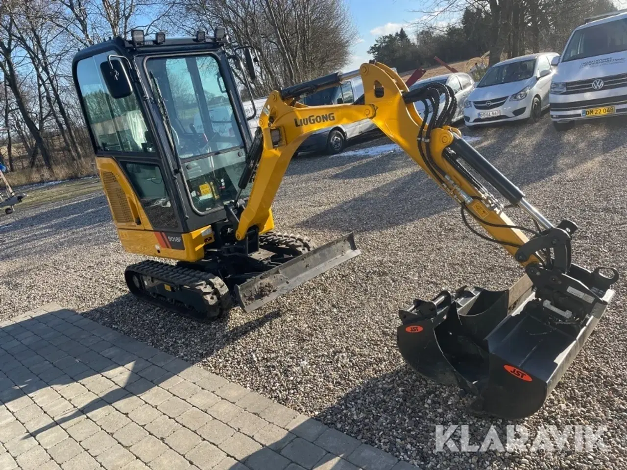 Billede 4 - Gravemaskine Liugong 9018F med compacttilt og skovle