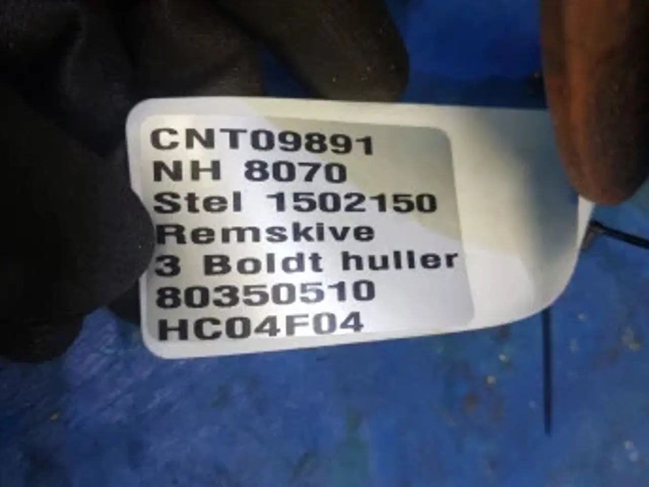 Billede 7 - New Holland 8070 Remskive 80350510