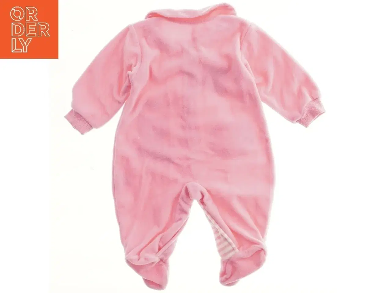 Billede 2 - Lyserød baby heldragt med kattemotiv (str. 68)