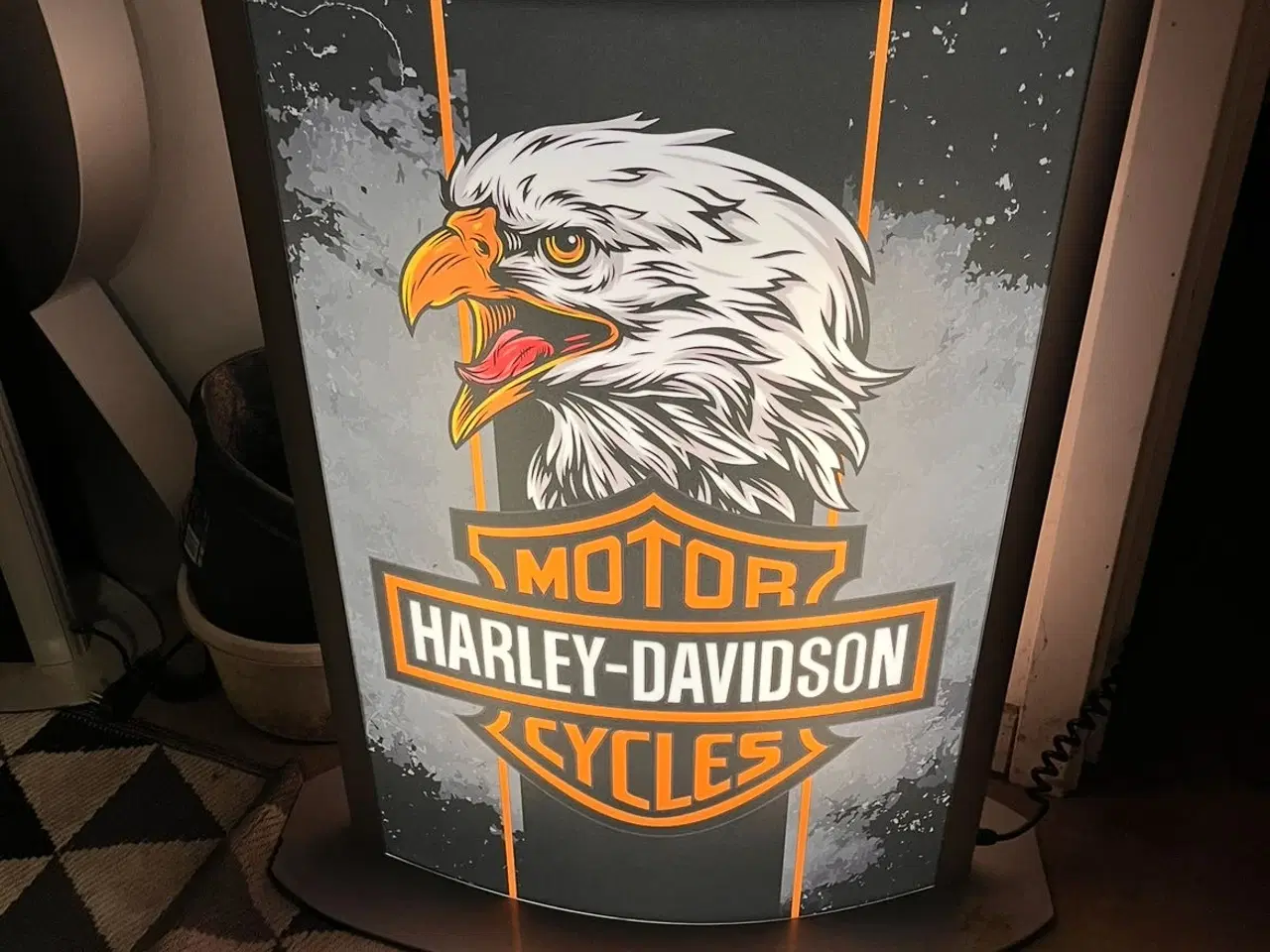 Billede 2 - Lysstander dobbeltsidet Harley