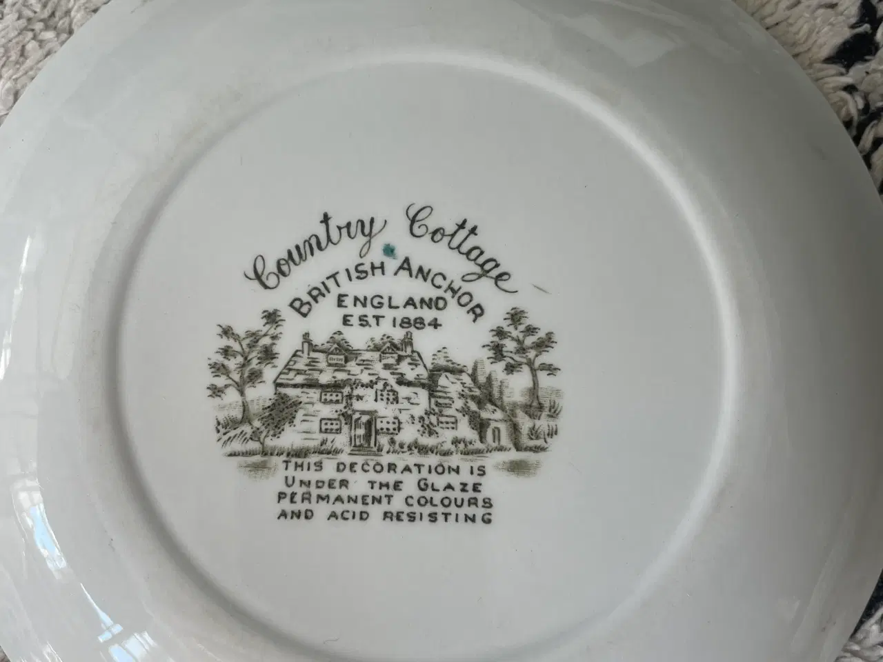 Billede 2 - Lille tallerken country stil