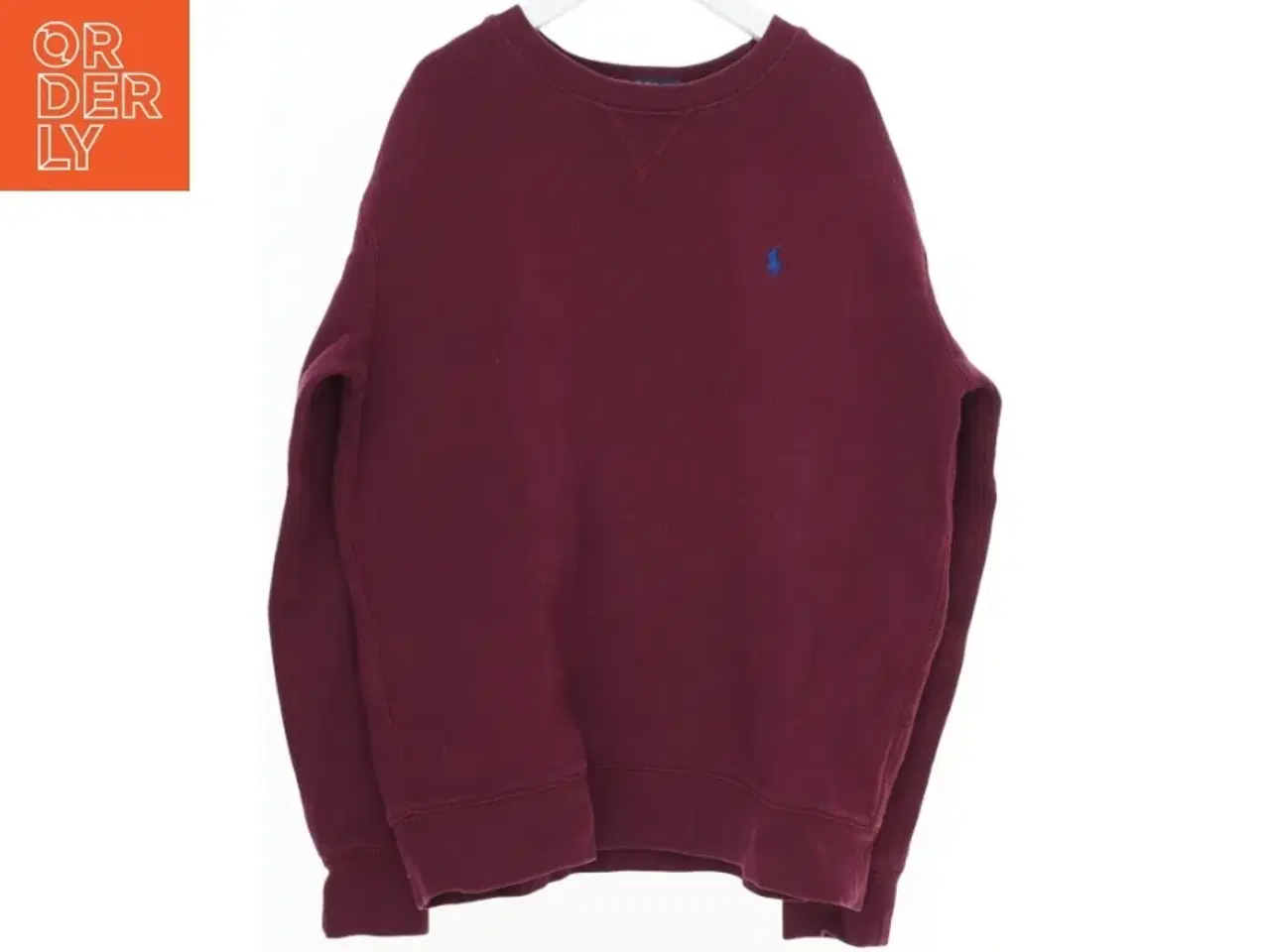 Billede 1 - Vinrød sweatshirt fra Ralph Lauren (str. 158)