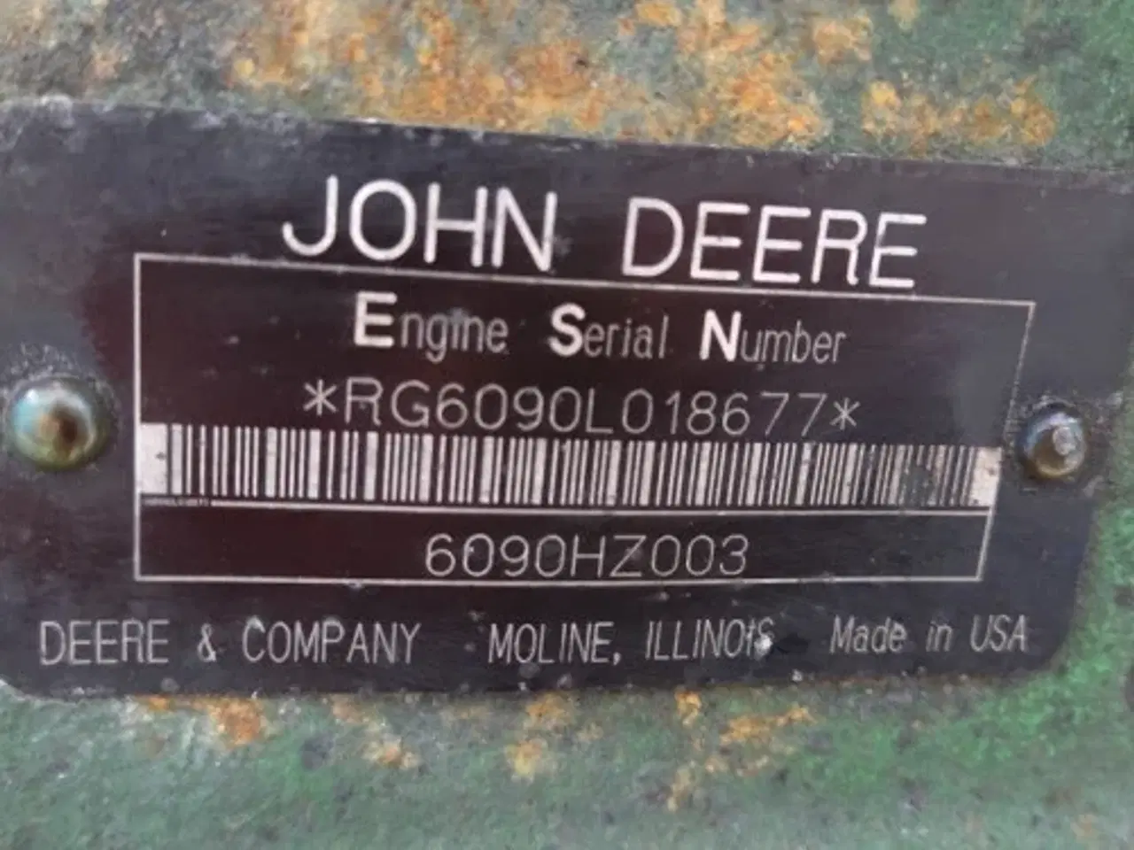 Billede 13 - John Deere 9780  Motor 6090HZ003 
