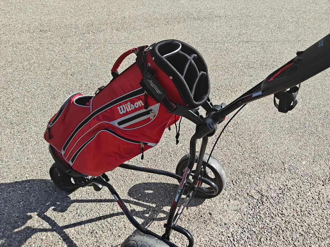 Billede 1 - Golf vogn og golf bag