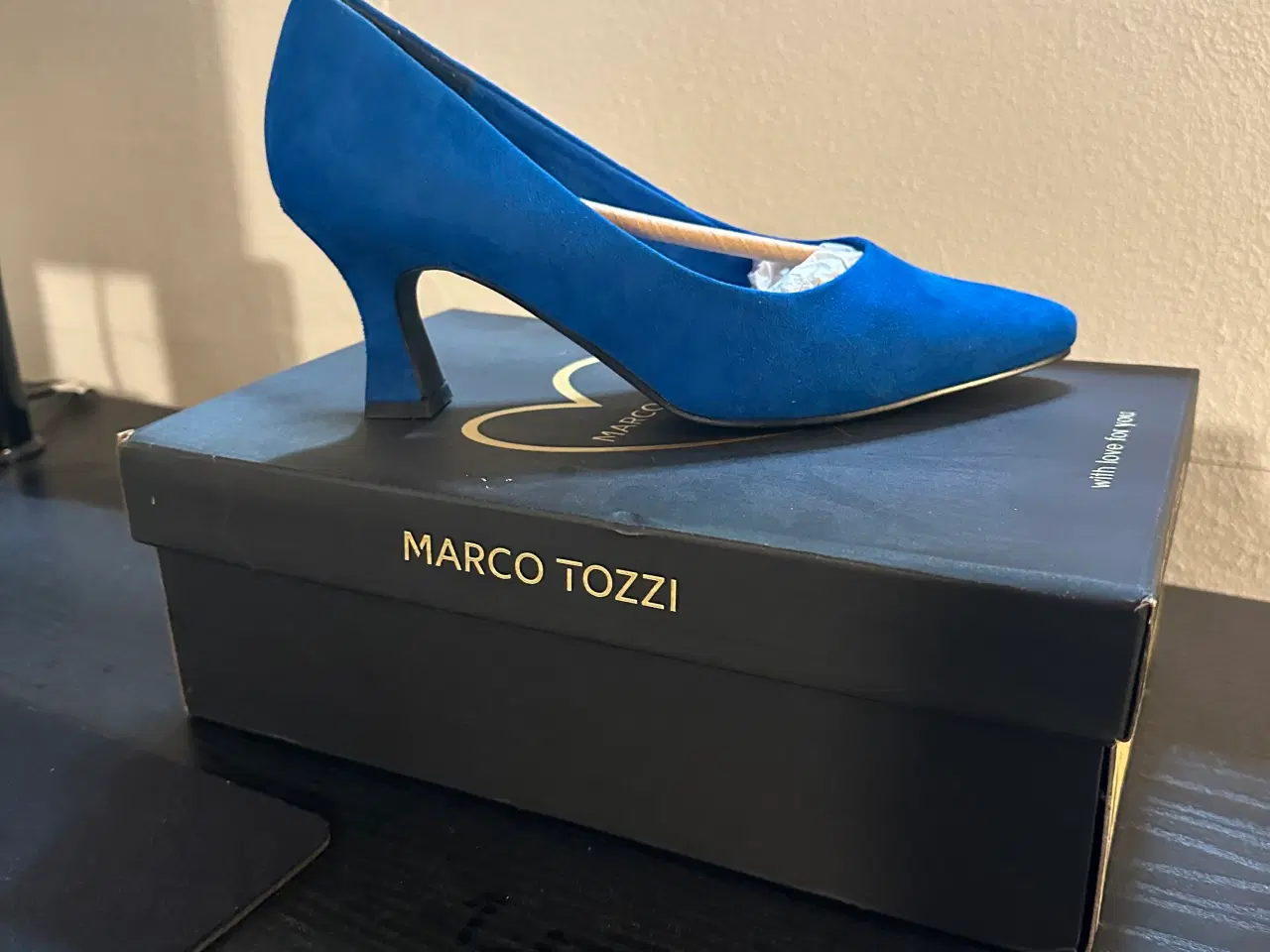 Billede 1 - Pumps Marco Tozzi - blå str 38