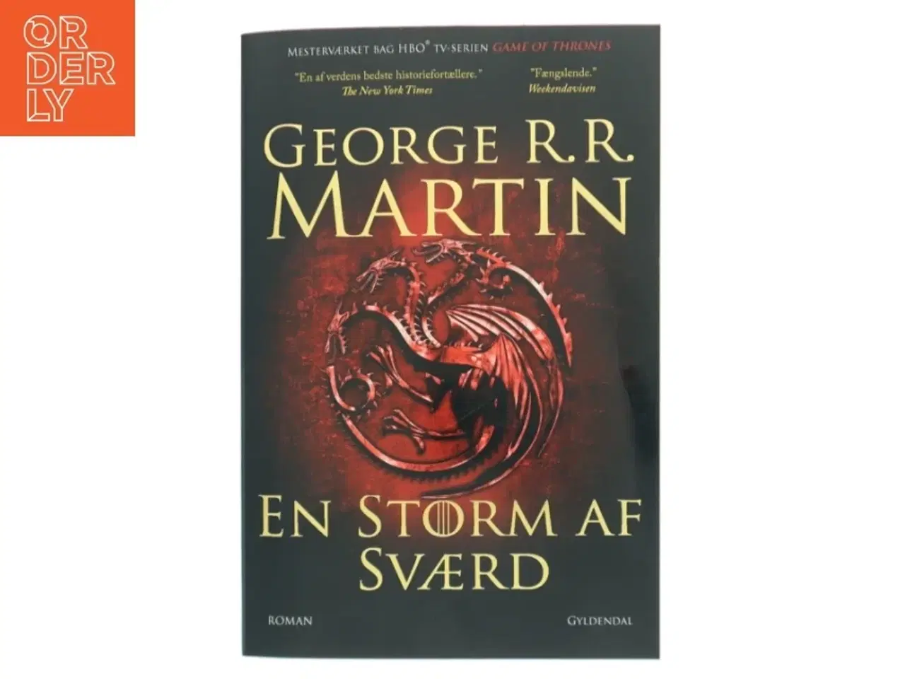 Billede 1 - Game of Thrones på dansk: En storm af sværd af George R. R. Martin (Bog)