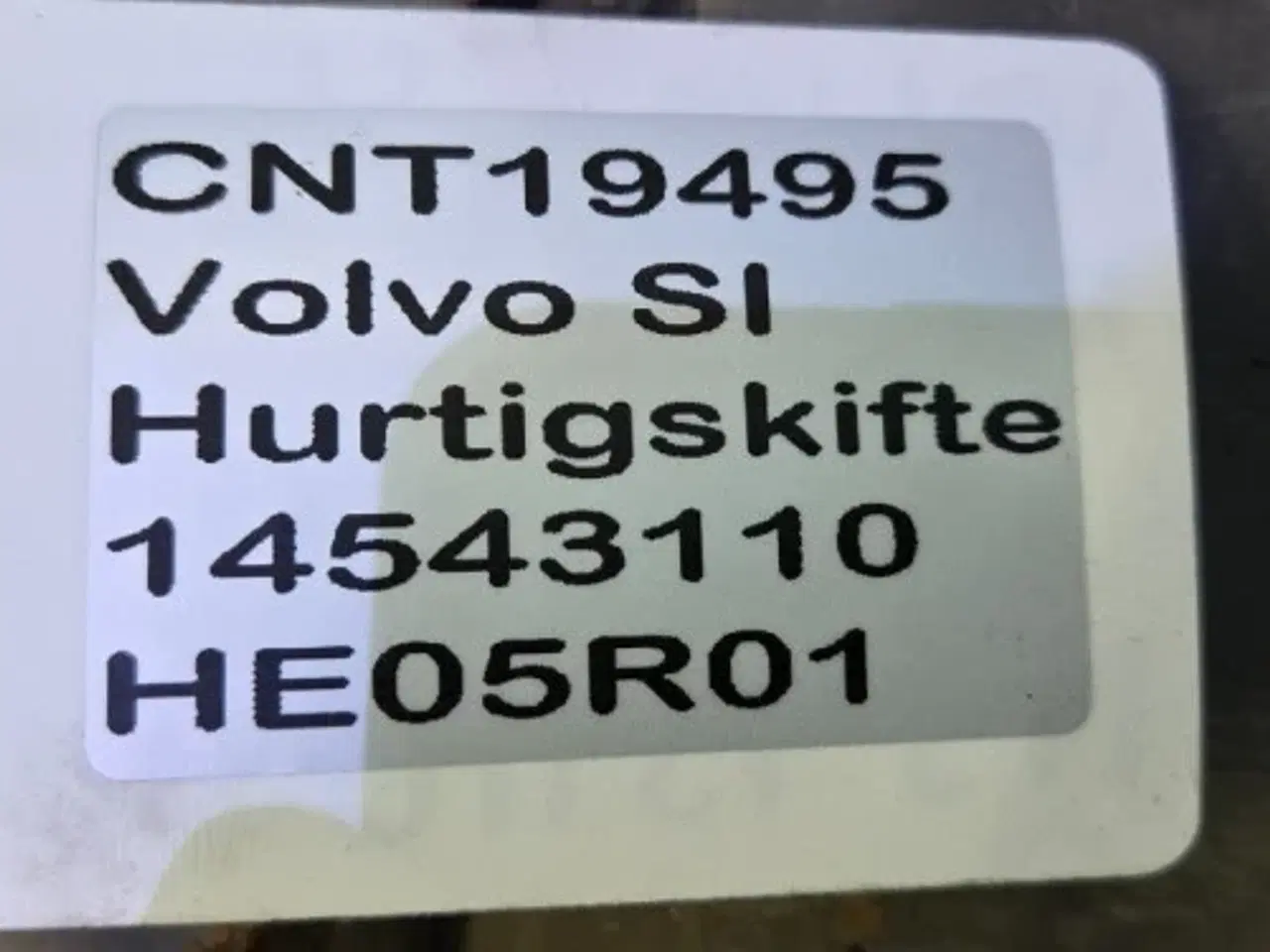 Billede 20 - Volvo S1 Hurtigskift 14543110