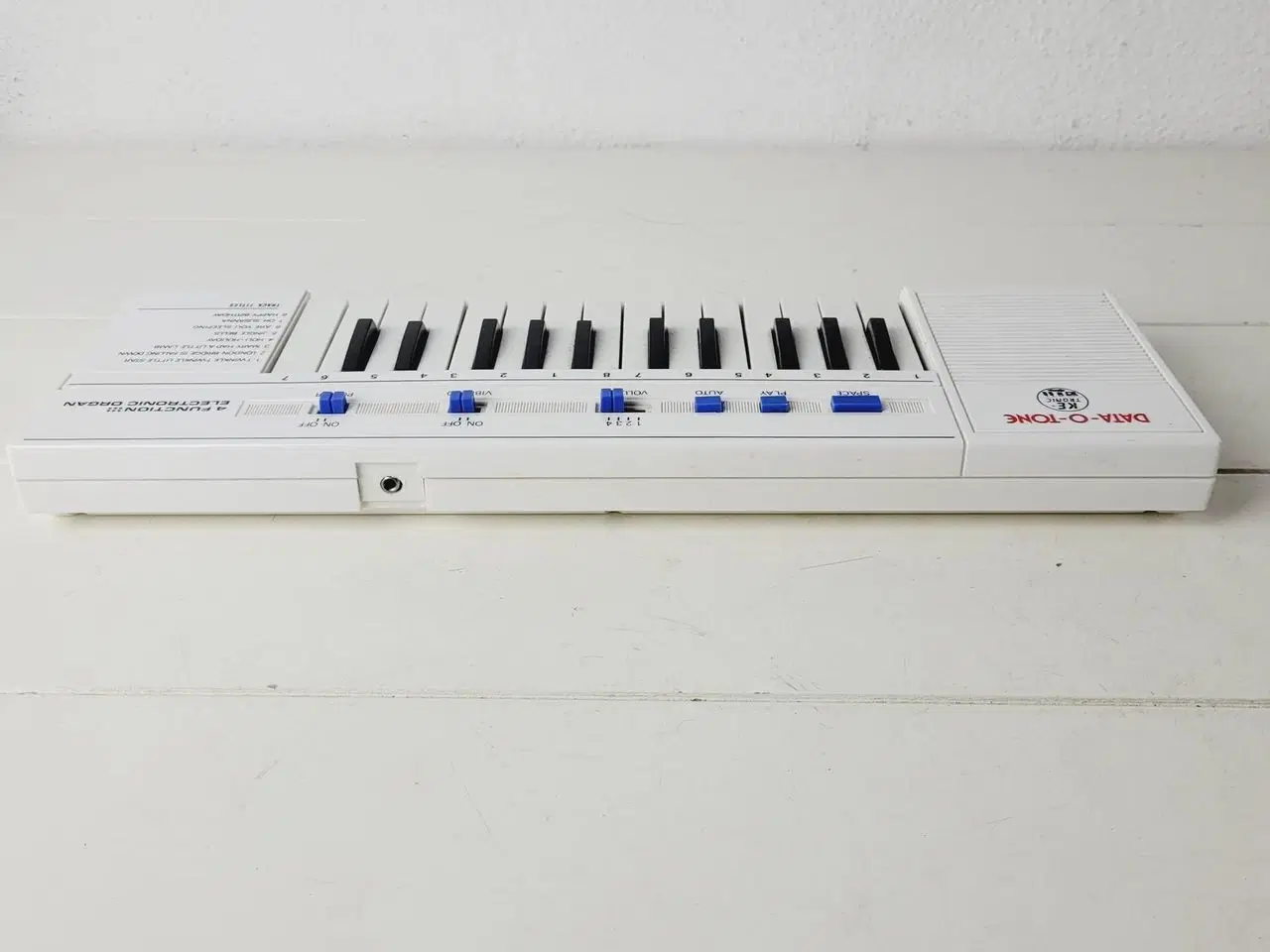 Billede 5 - ⭐️- Vintage DATA O TONE Elektronisk Mini Keyboard