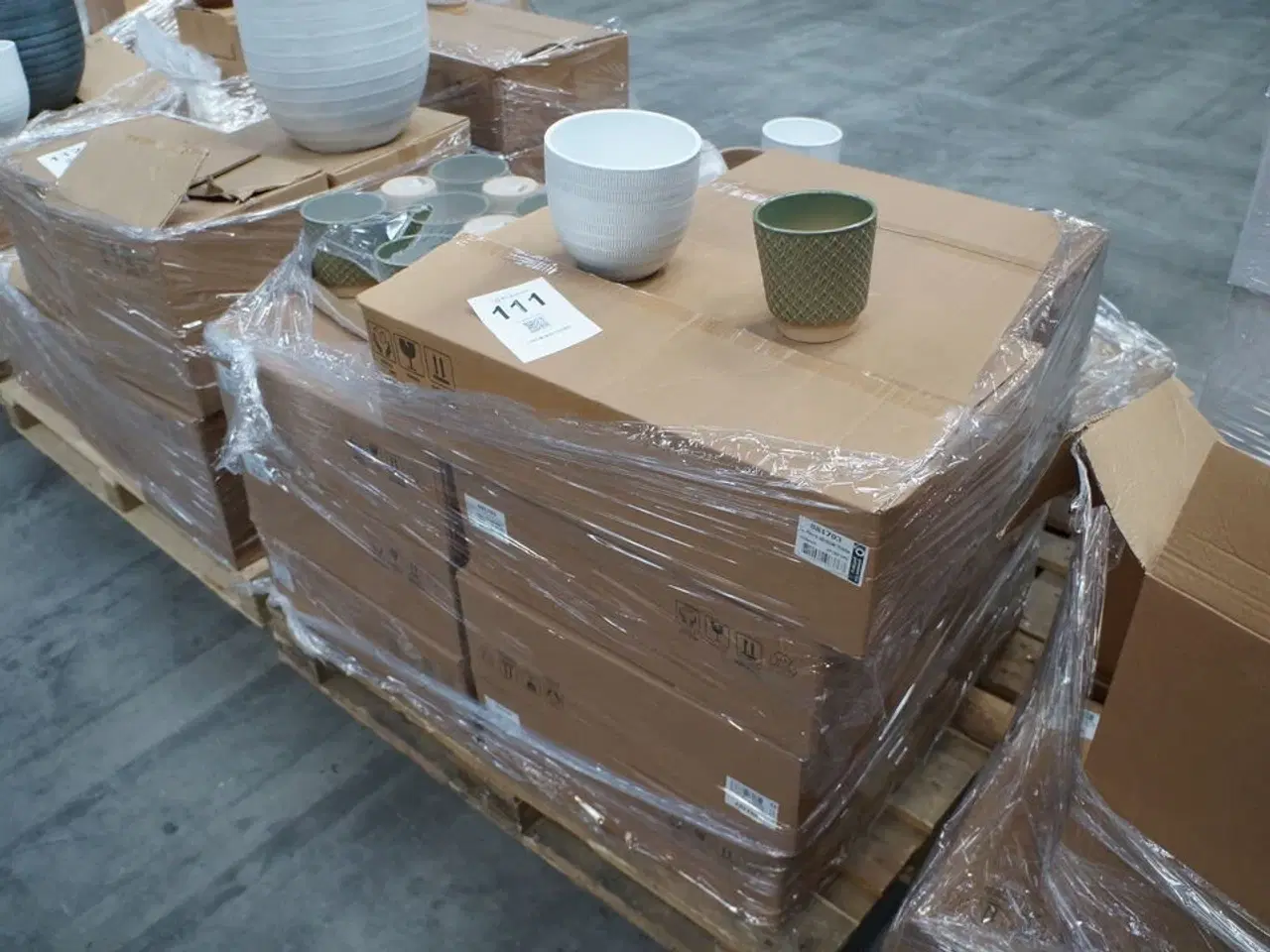 Billede 1 - Palle med diverse potter