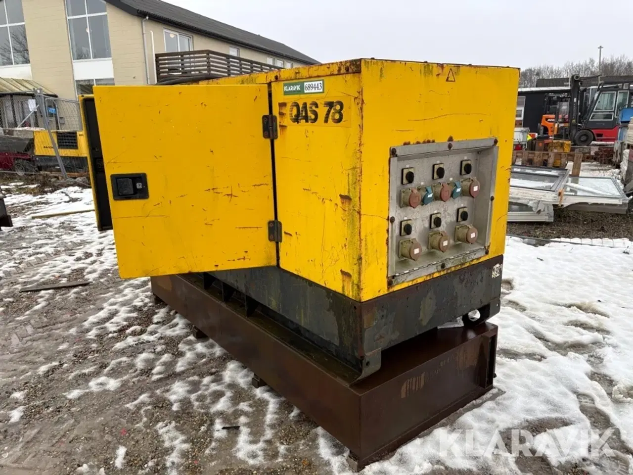 Billede 2 - Diesel generator Atlas Copco QAS78