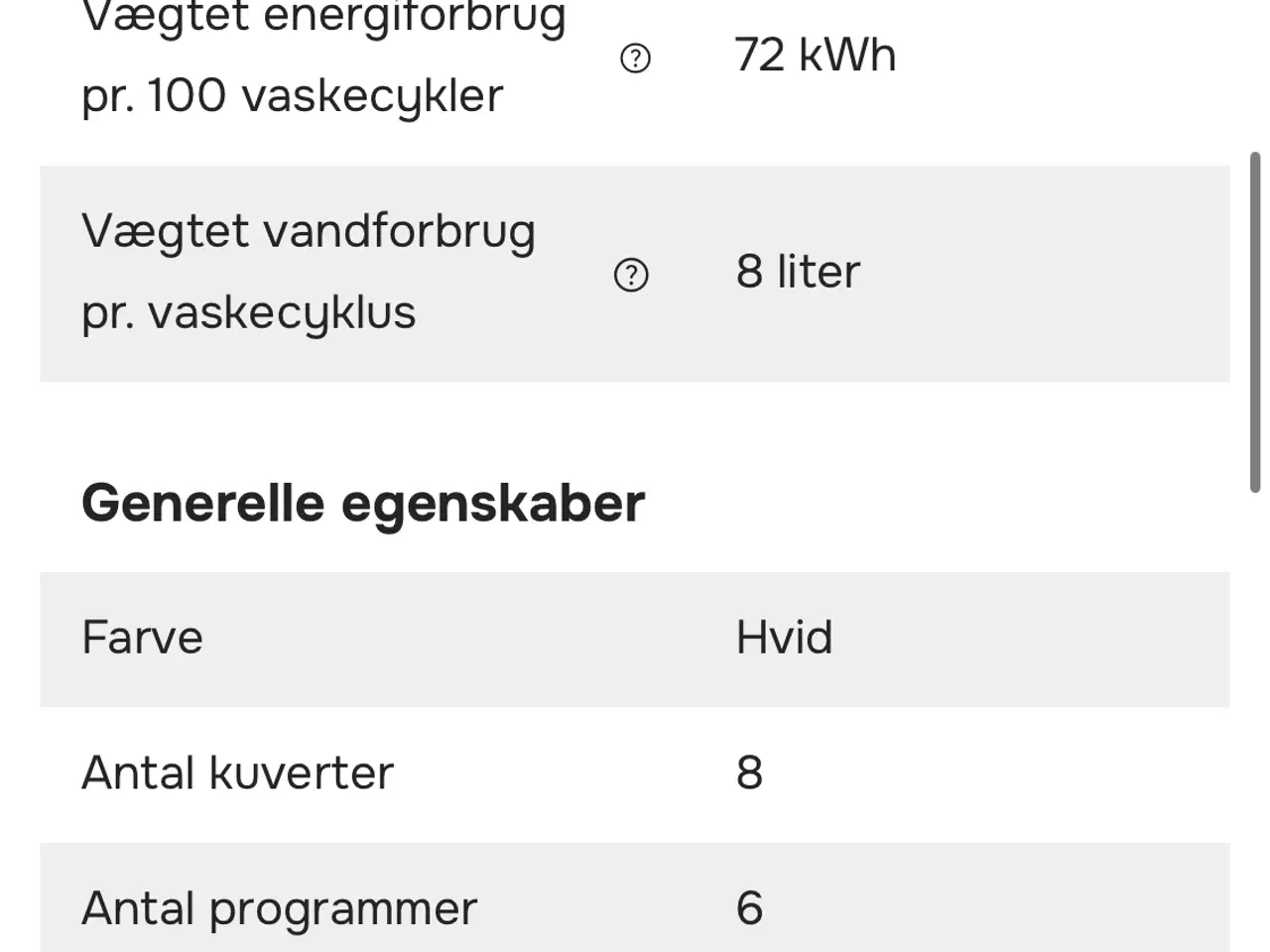 Billede 7 - God stor bord opvaskemaskine 8 kuverters