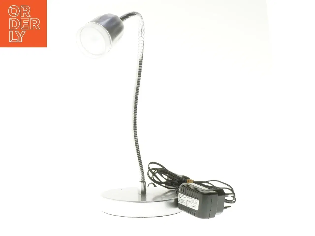 Billede 1 - Bordlampe med fleksibel arm (str. 41 cm)