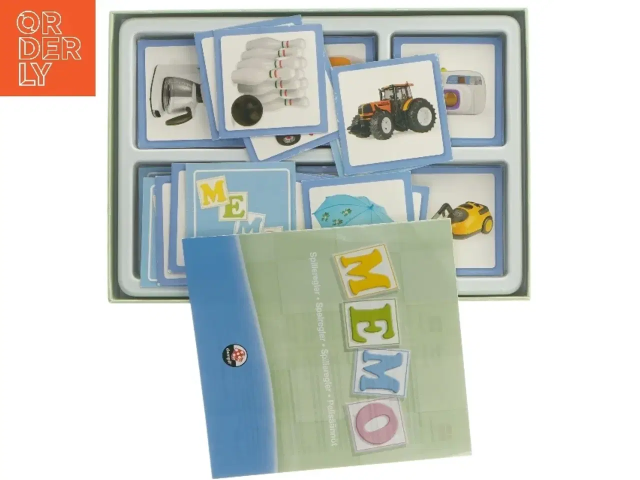Billede 3 - Memo spil fra Danspil (str. 24x16,5 cm)