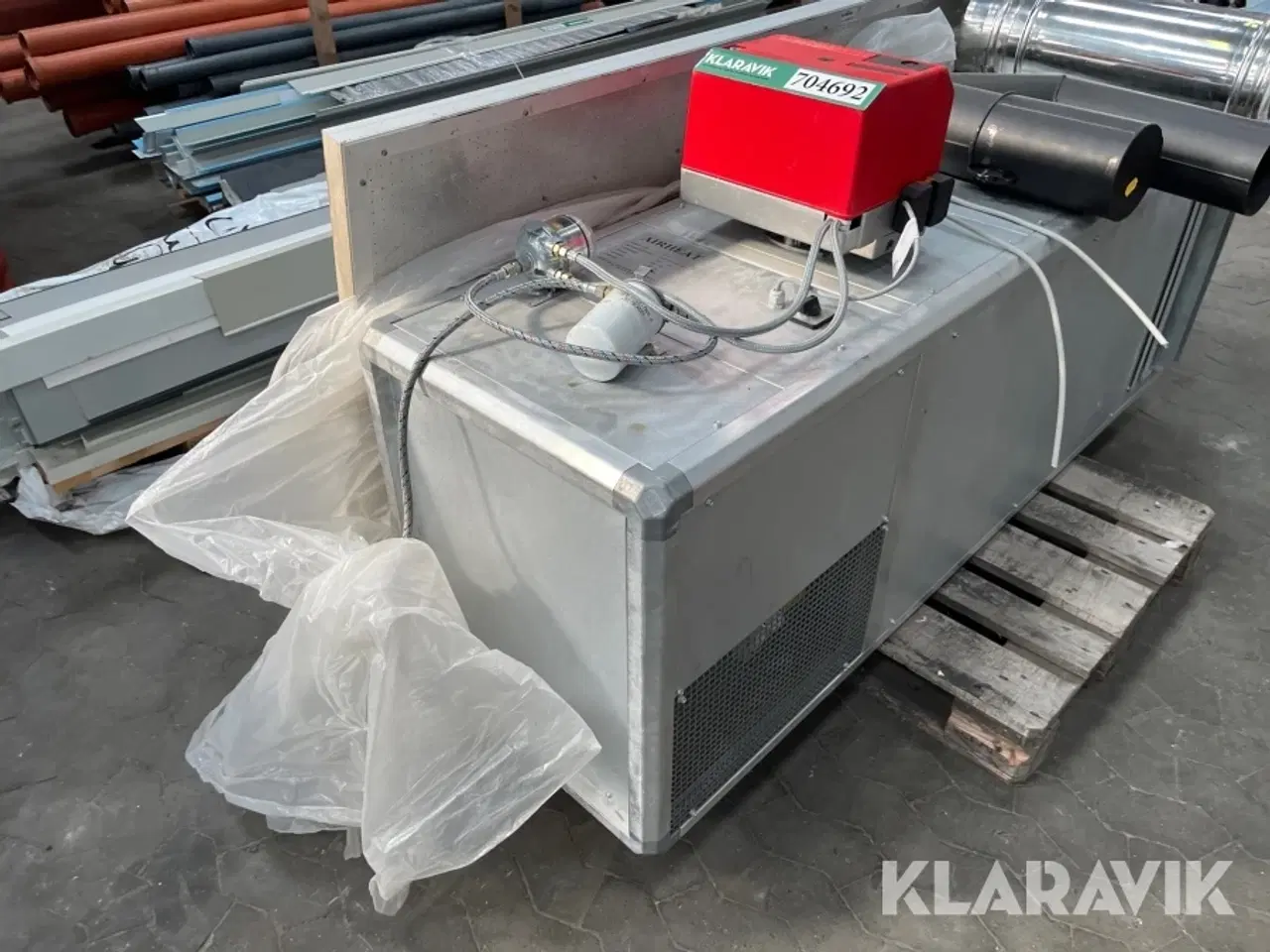 Billede 7 - Kalorifere oliefyr Airheat AV-50 Med solcelle panel