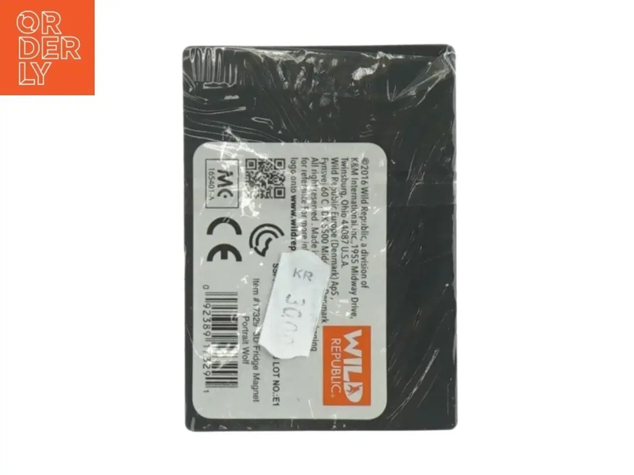 Billede 2 - Køleskabsmagnet med ulv fra Wild Republic (str. 9x6 cm)