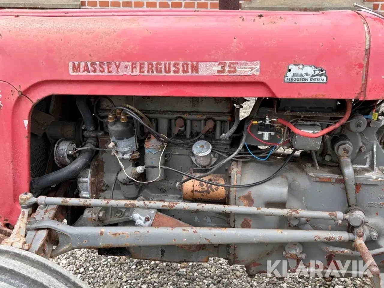 Billede 7 - Veterantraktor Massey-Ferguson 35