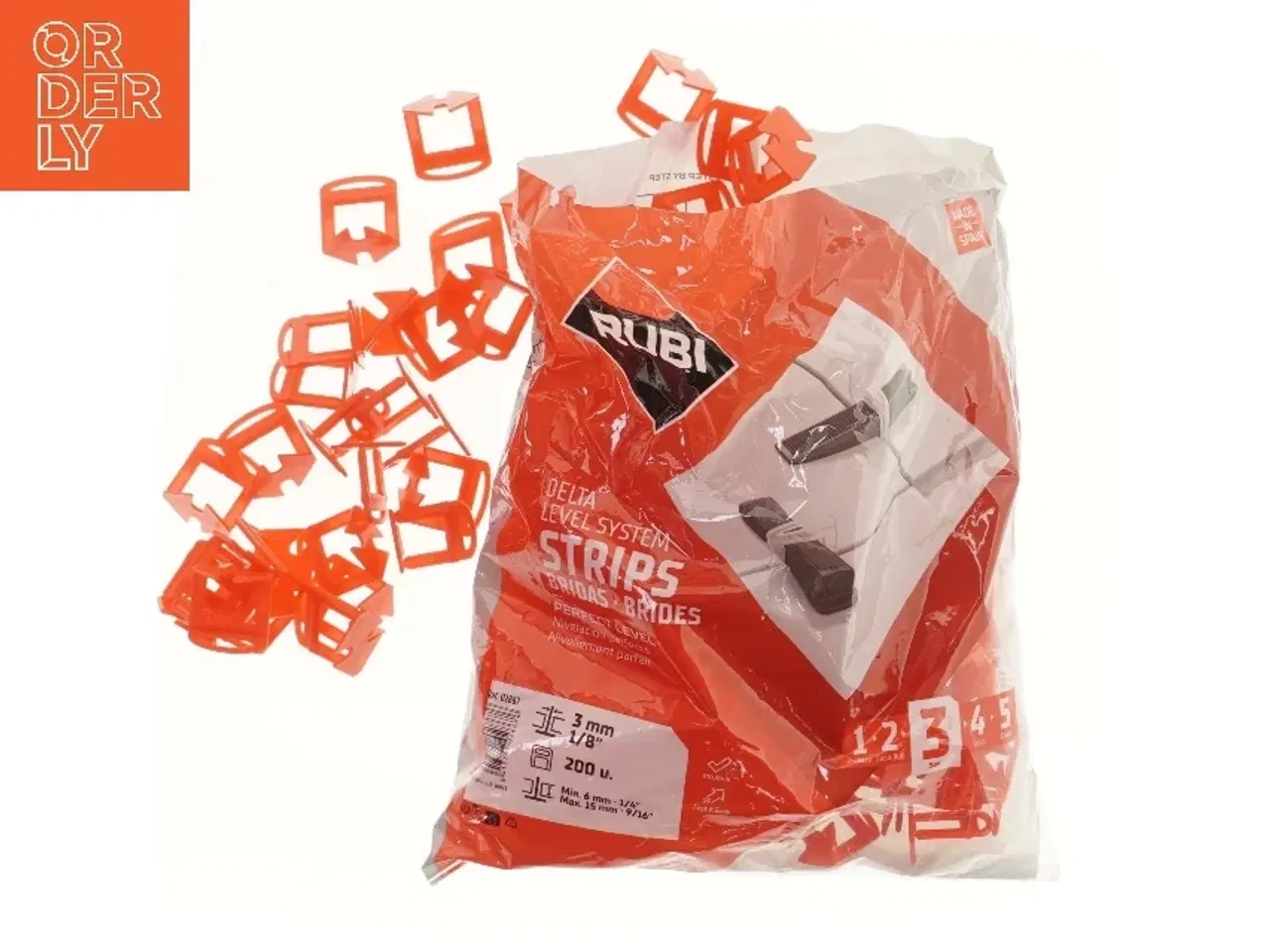 Billede 2 - Rubi Delta nivellerings system strips