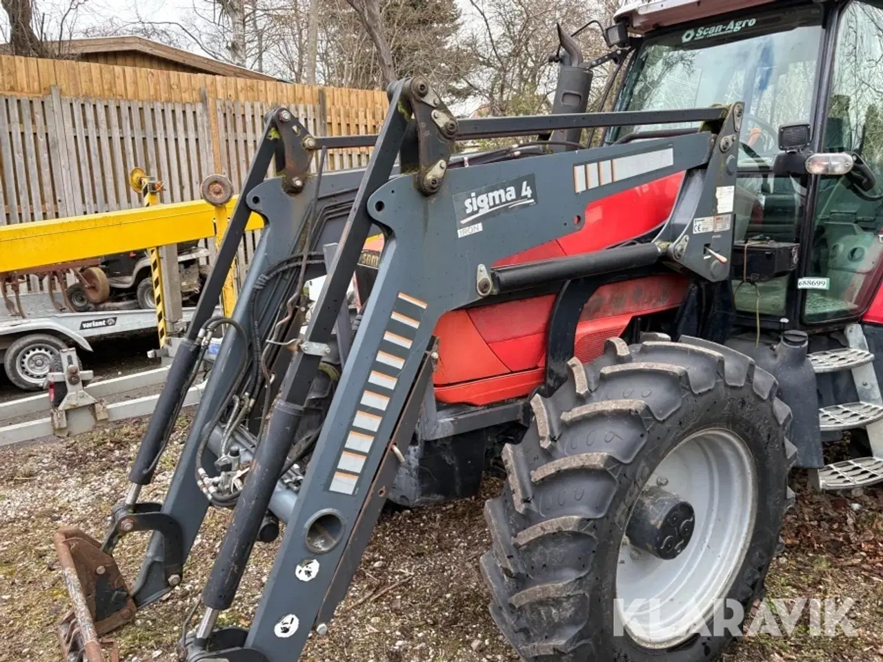 Billede 2 - Traktor Same ST 228 med frontlæsser