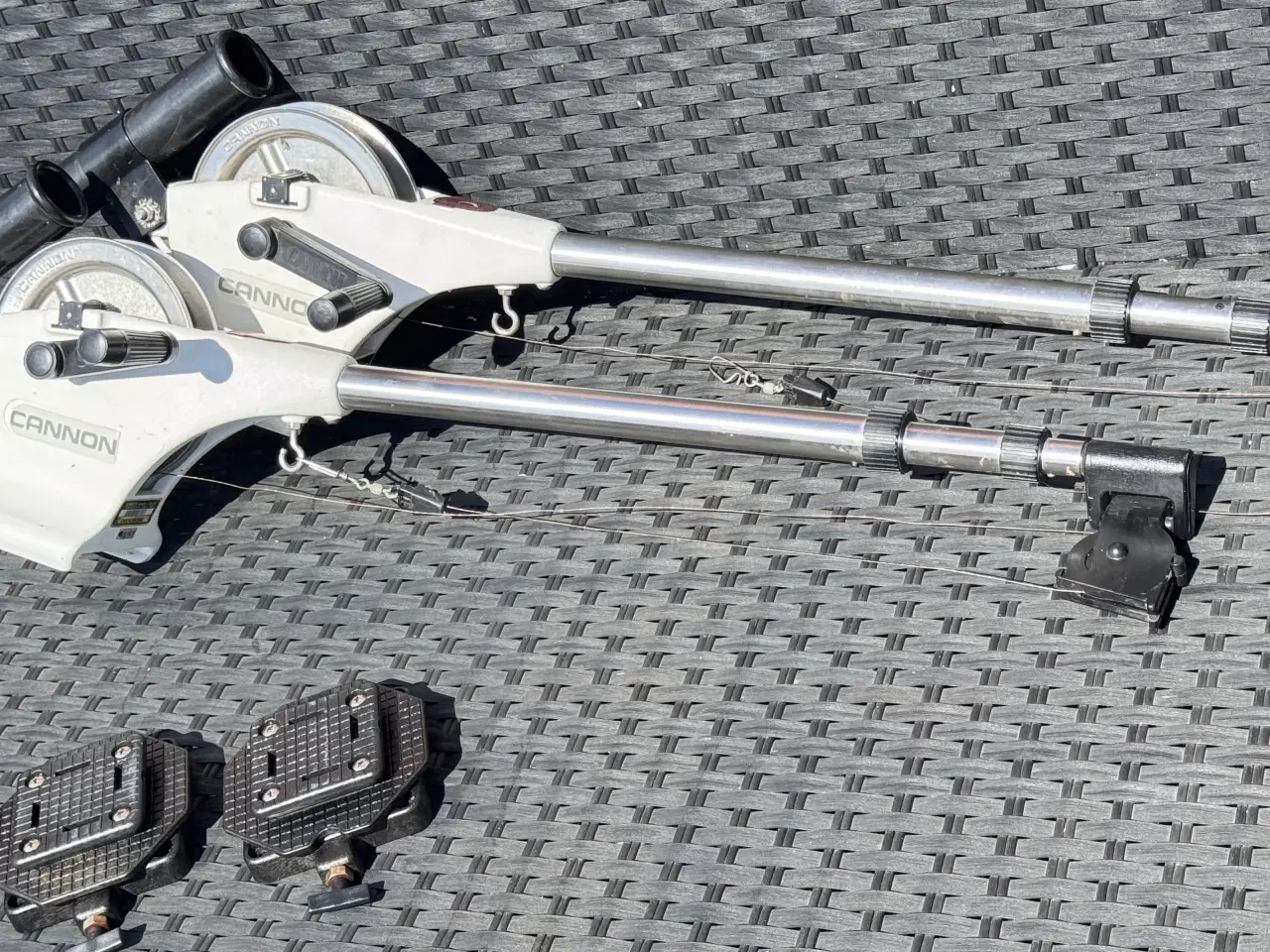 Billede 4 - 2 stk Canon Unitroll top model  downrigger hvid 