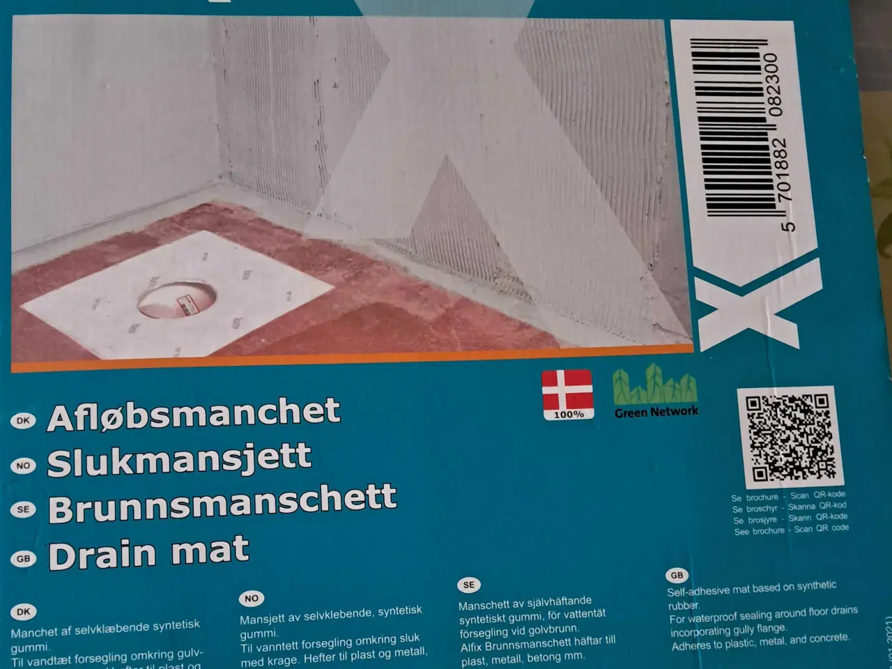 Billede 1 - Afløbsmanchet 2 små og 1 stor